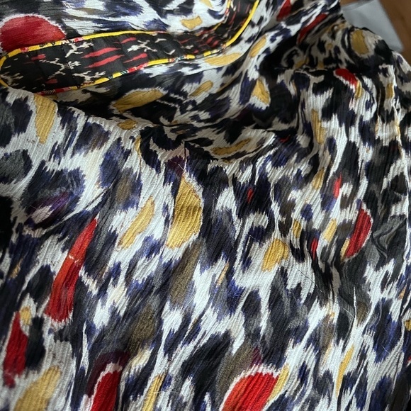 Isabel Marant Blouse Pilay Multi
Printed Silk Sheer SZ 36/US SM Long Sleeve Top - Picture 4 of 16